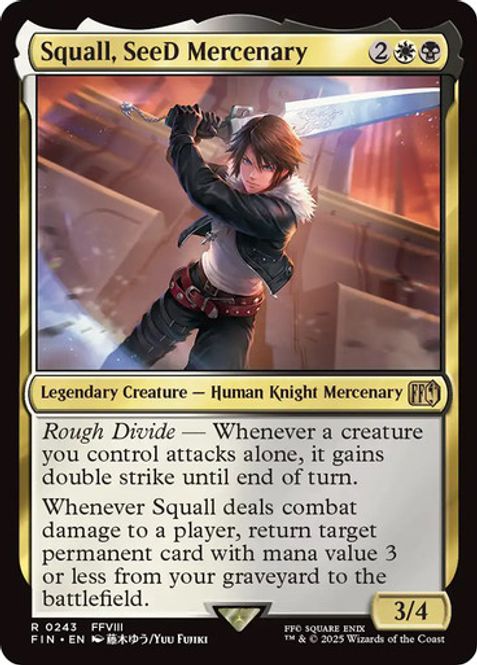 Hovedbilde Squall, SeeD Mercenary